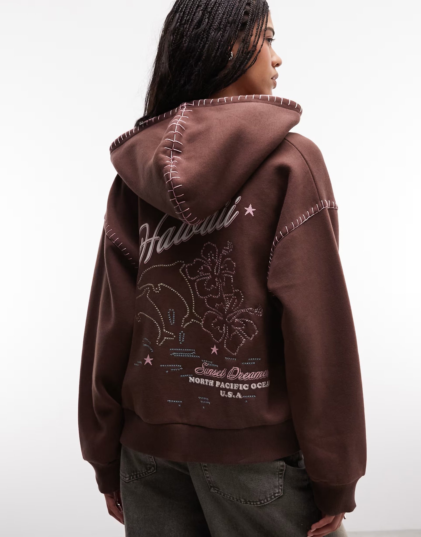 Daisy Street – Sweat à capuche